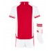 Günstige Ajax Babykleidung Heim Fussballtrikot Kinder 2023-24 Kurzarm (+ kurze hosen)